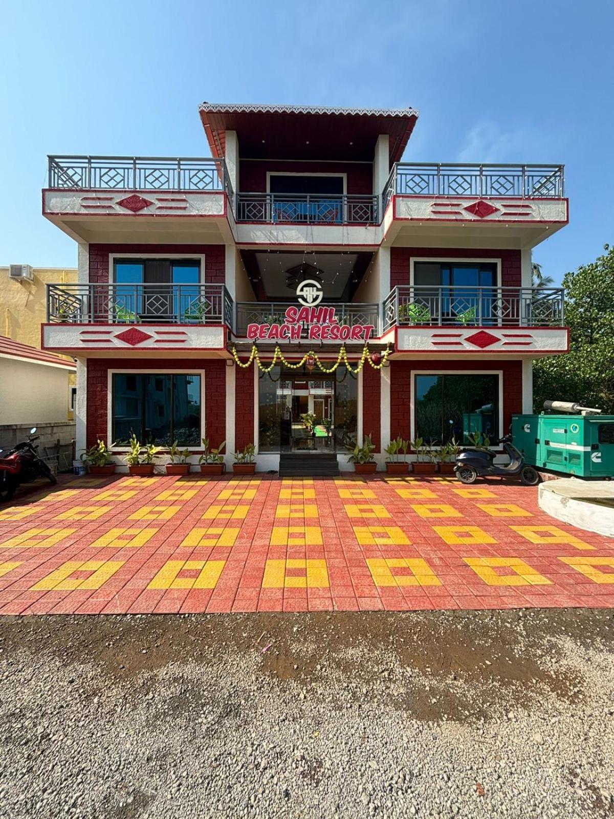 Sahil Beach Resort อลีบาก ภายนอก รูปภาพ